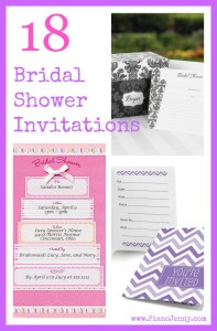 Bridal Shower Invitations