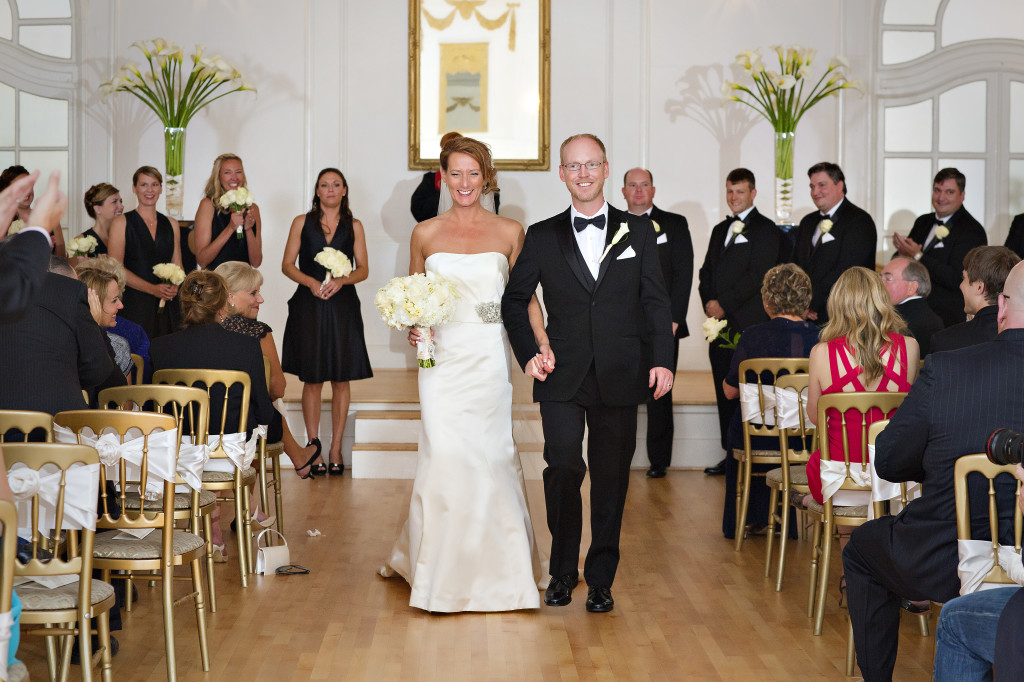 Recessional piano music for wedding ceremony at Wimbish House in Atlanta