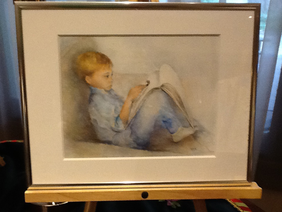 Painting at Stonehurst Place Bed and Breakfast in Atlanta Art Show