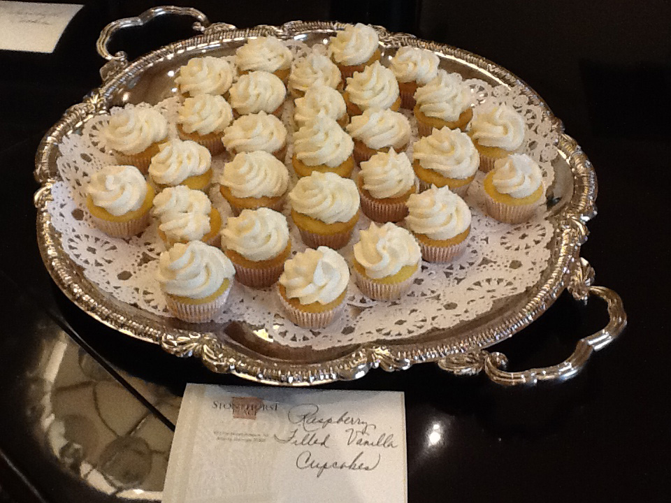 Cupcakes at Stonehurst Place Bed and Breakfast wedding venue in Atlanta