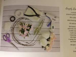 Flower Girl Crown for DIY shabby chic wedding and couture wedding