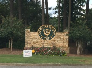 Wedding Ceremony at Roswell Country Club