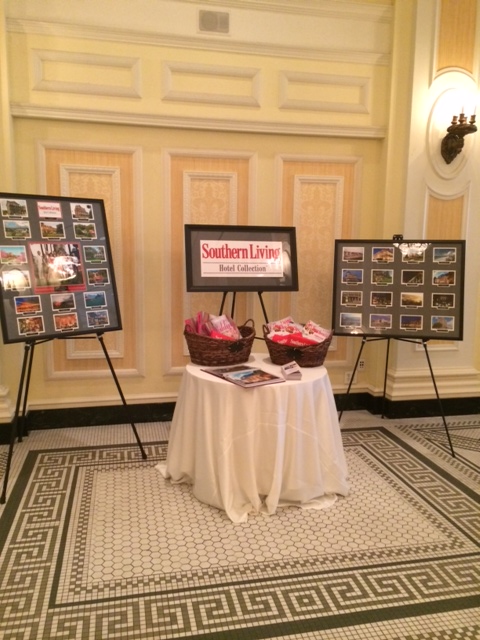 Southern Living at Georgian Terrace hotel bridal fair in Atlanta
