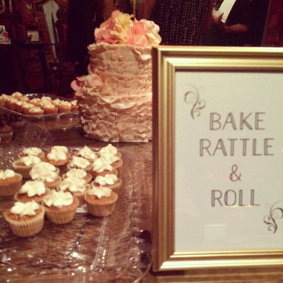 Bake, Rattle & Roll mini-cupcakes 