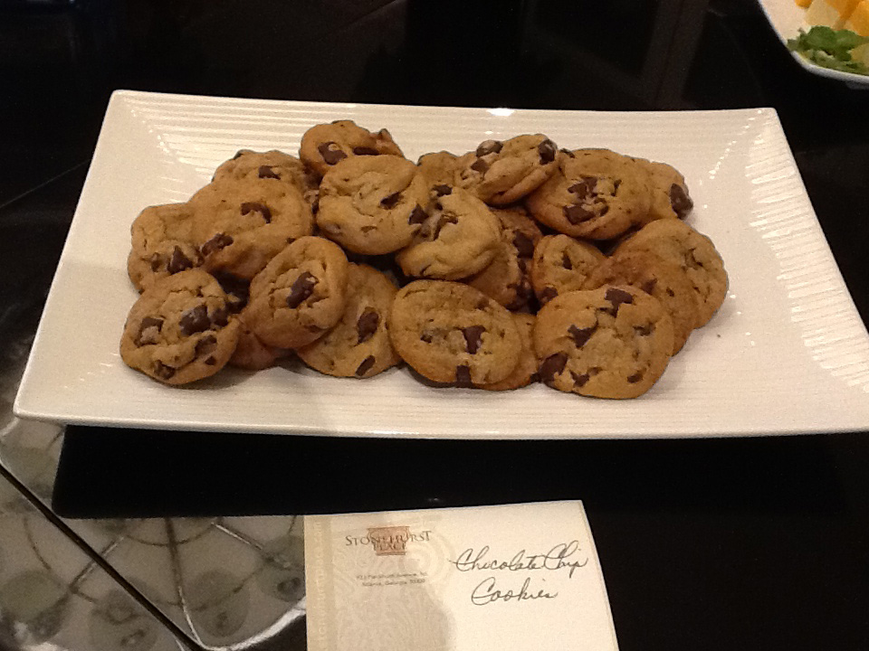 Cookies at Stonehurst Place Bed and Breakfast wedding venue in Atlanta