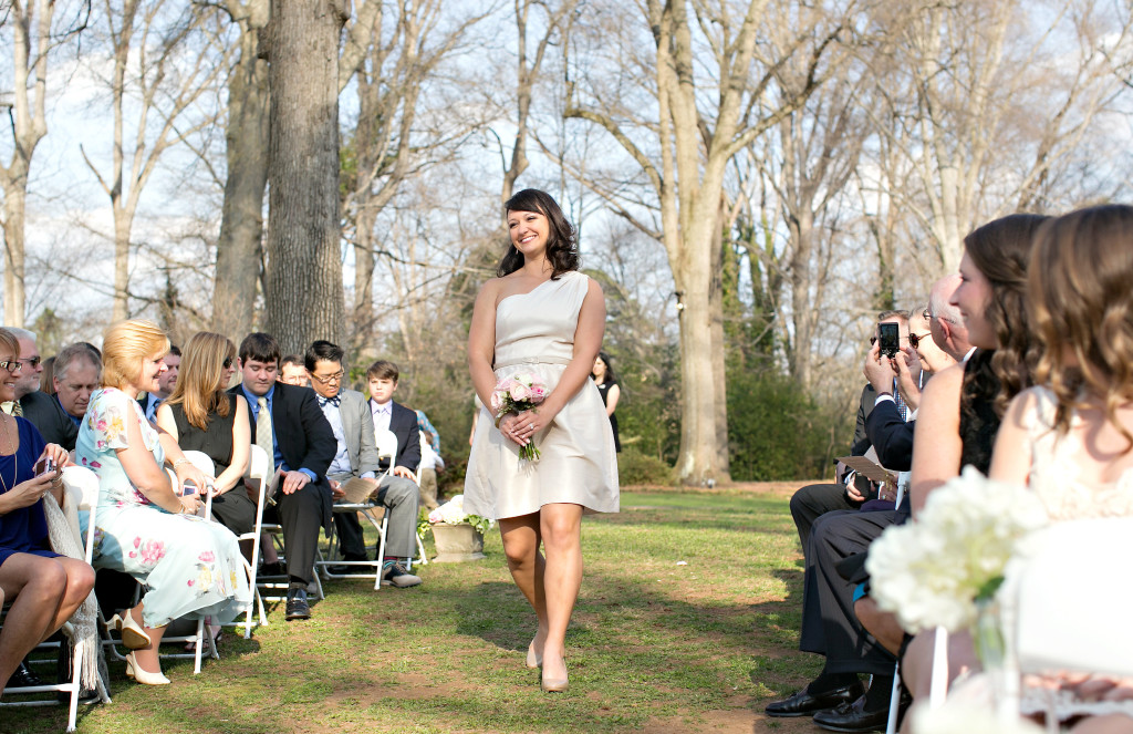 Atlanta Pianist Jennifer Blaske plays Christina Perri's A Thousand Years during bridesmaid processional at Callanwolde Gardens fine arts center wedding