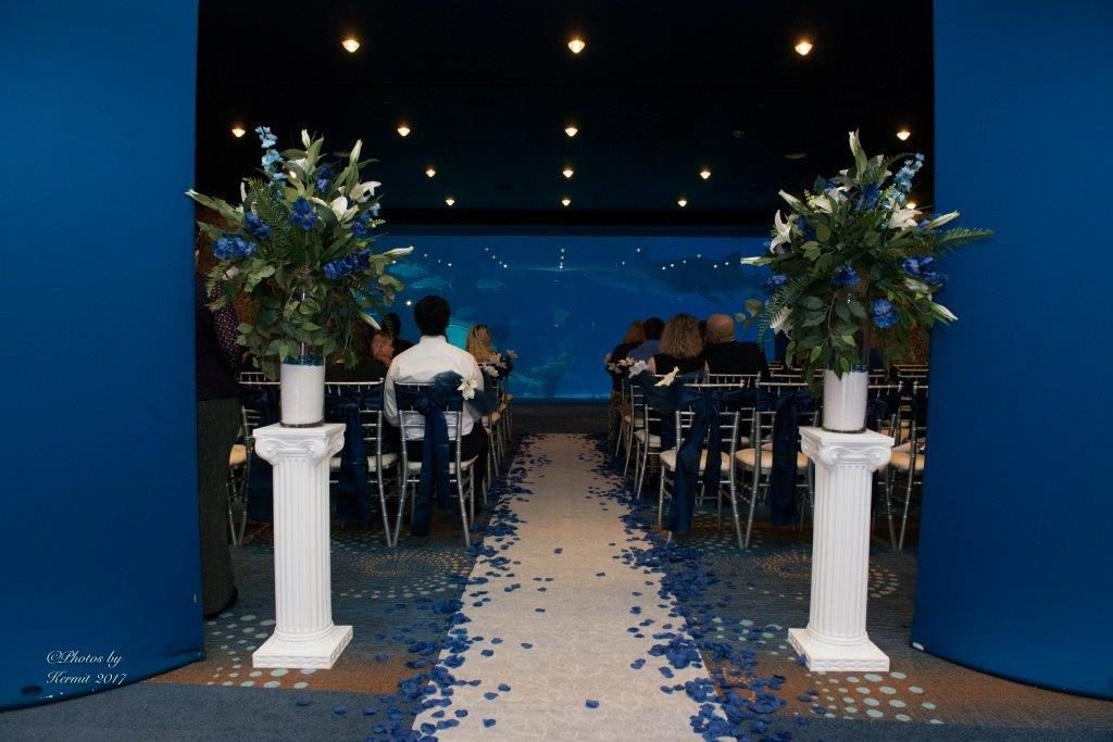 Georgia Aquarium wedding ceremony