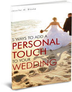 5 Ways to Add a Personal Touch to Your Wedding by Jennifer Blaske, Atlanta Wedding Pianist
