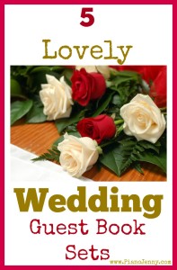 Wedding Guest Book and Pen Sets