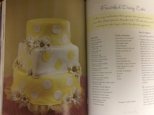 DIY Bride on a Budget Fanciful Daisy Cake