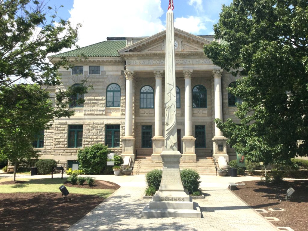 Wedding Ceremony at Old Historic Courthouse in Decatur