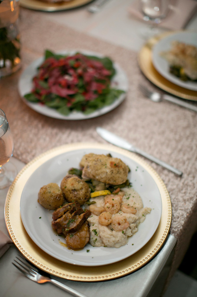 Endive catering at Callanwolde Gardens fine arts center wedding in Atlanta