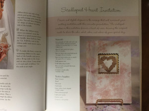 DIY Bride on a Budget Scalloped Heart Invitation