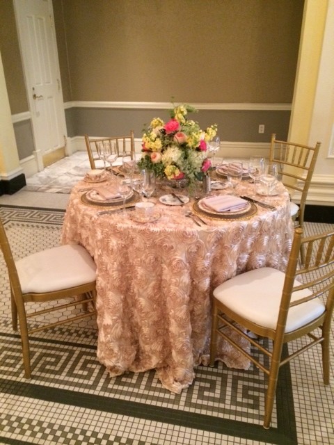 Southern Living inspired table at Georgian Terrace wedding and event venue