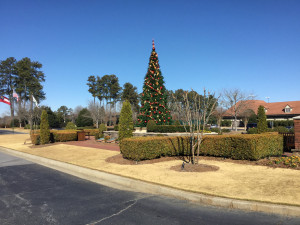 Christmas Tree at Atlanta Athletic Club