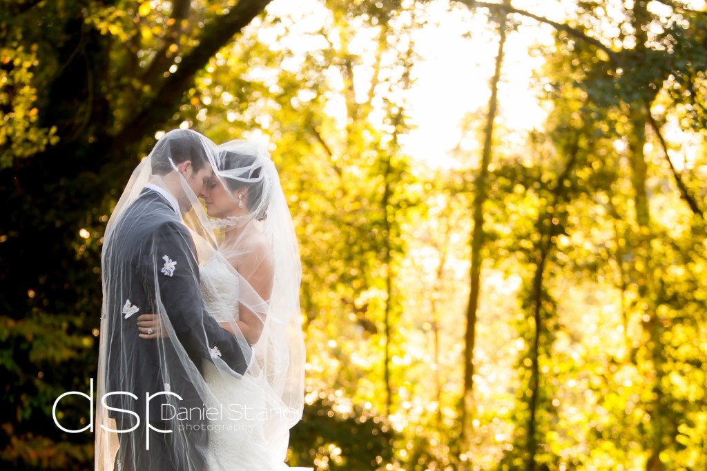 Daniel Stancil Photography Bride and Groom outside