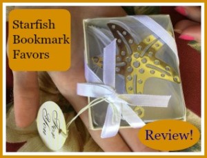 Review of starfish bookmark favors